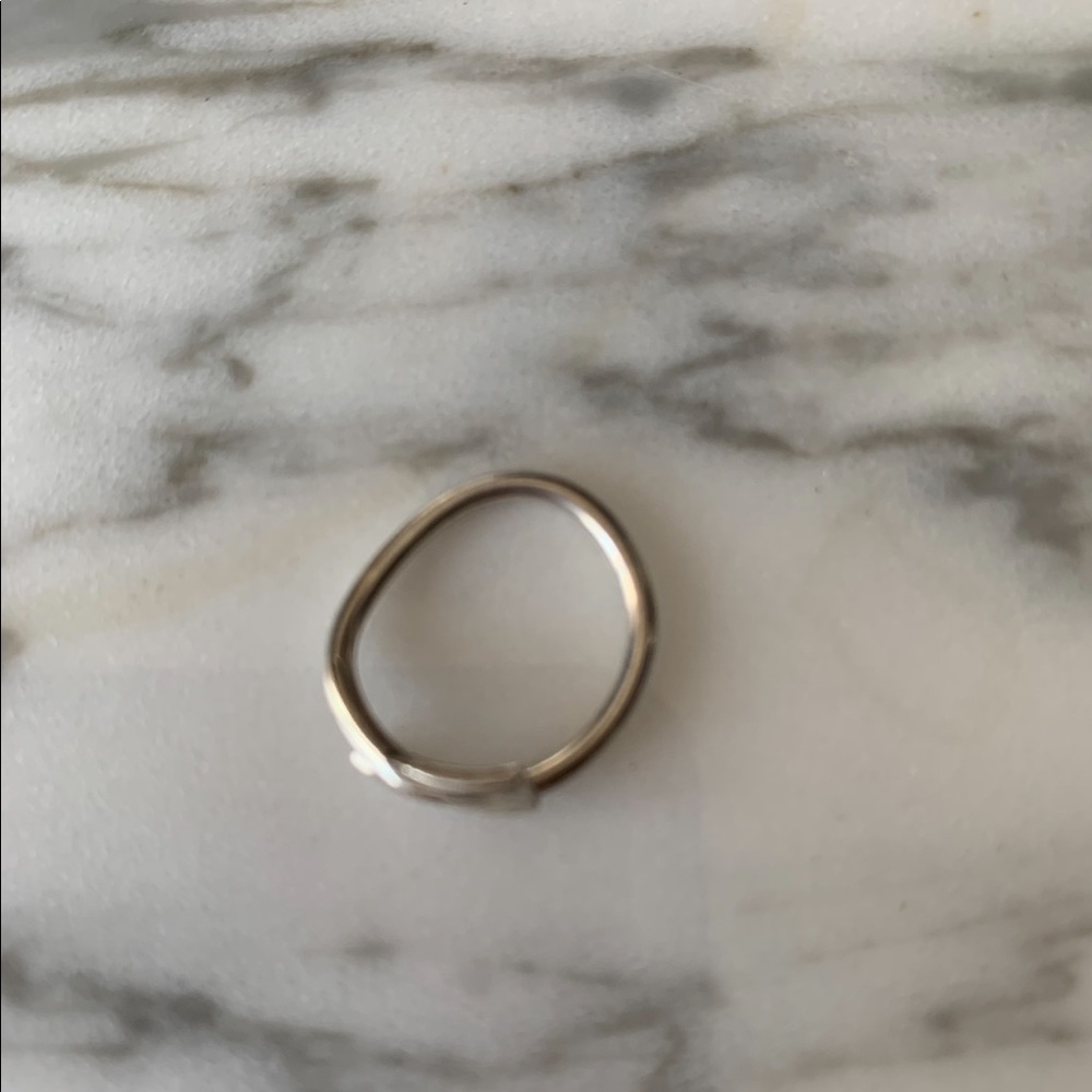 Rubini Jewelers Oar Toe Ring Sterling Silver - Picture 3 of 4